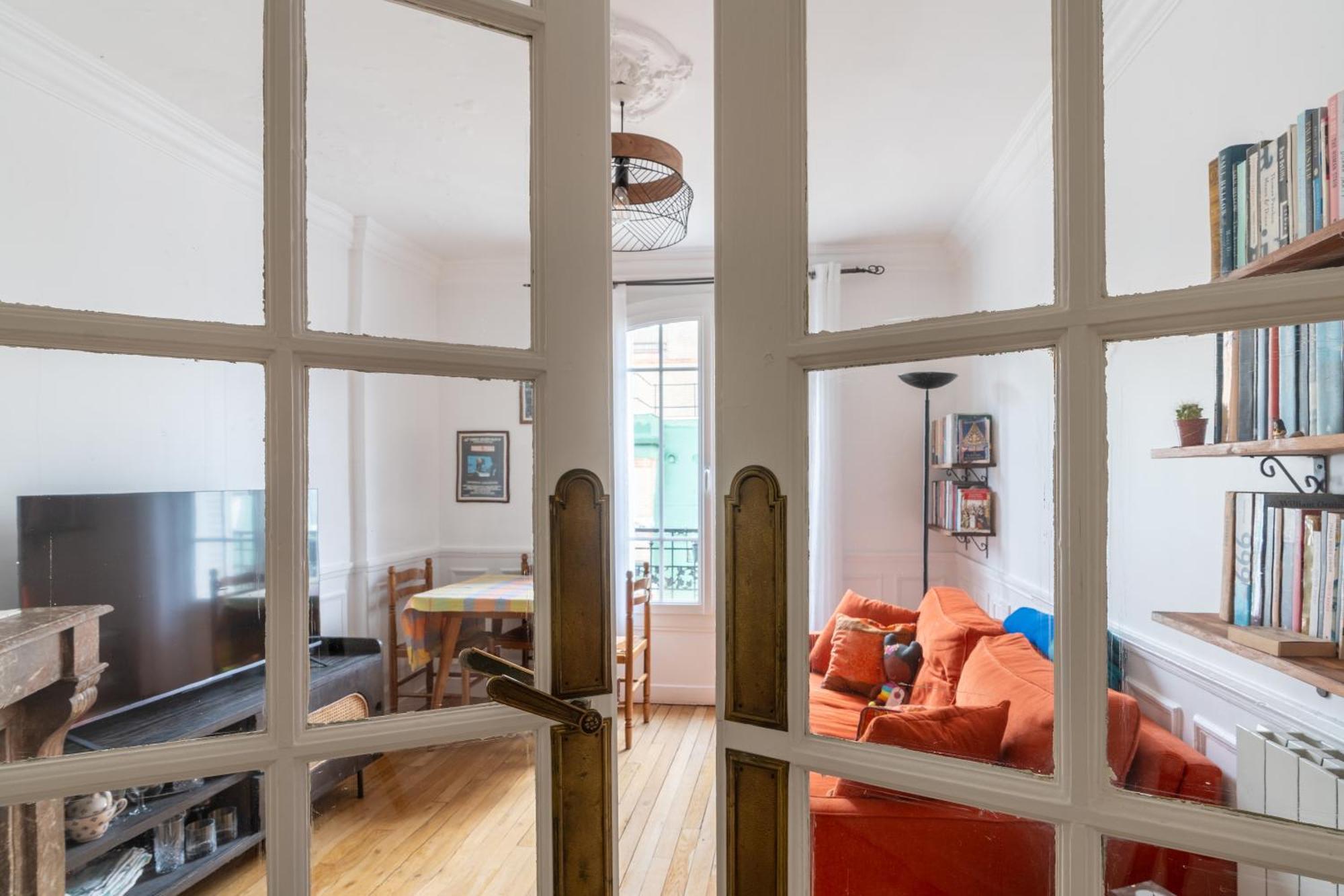Chic 1Bd Apartment With Balcony Picpus Париж Екстериор снимка