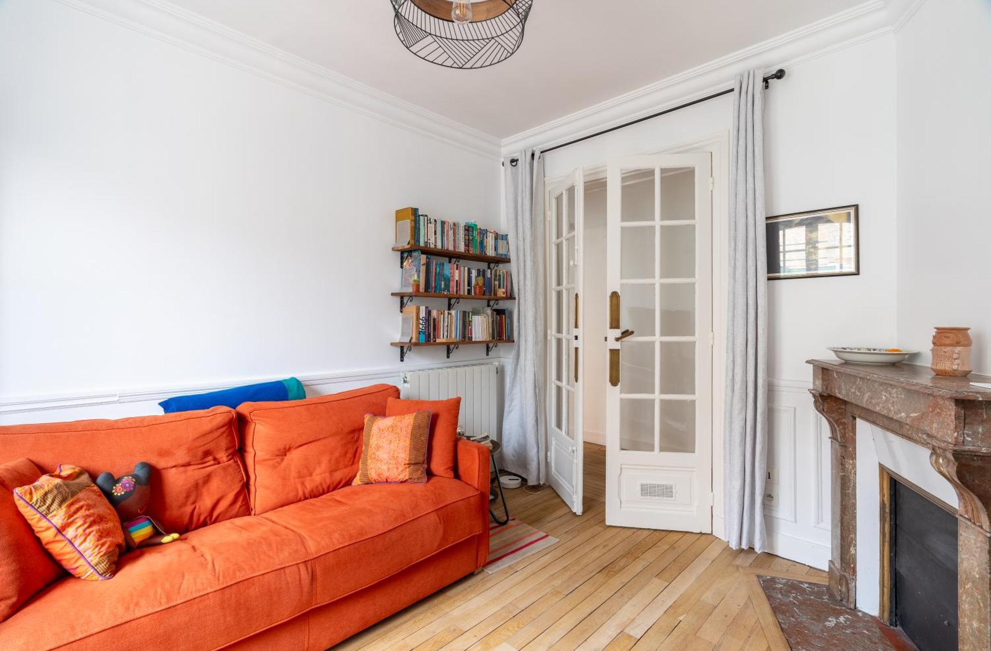 Chic 1Bd Apartment With Balcony Picpus Париж Екстериор снимка